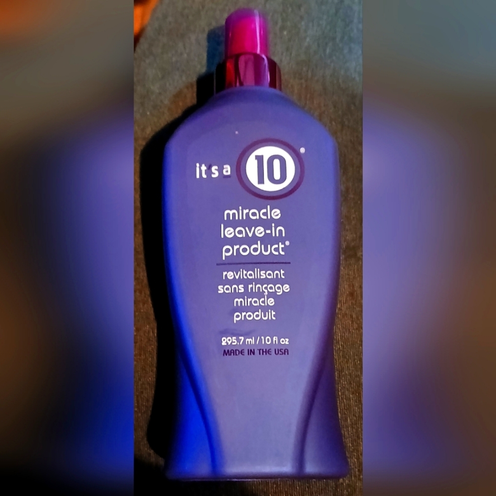 It's a 10 miracle leave in product